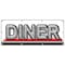 Signmission Diner Banner Heavy Duty 13 Oz Vinyl with Grommets Single Sided B-96 Diner - alternate 1